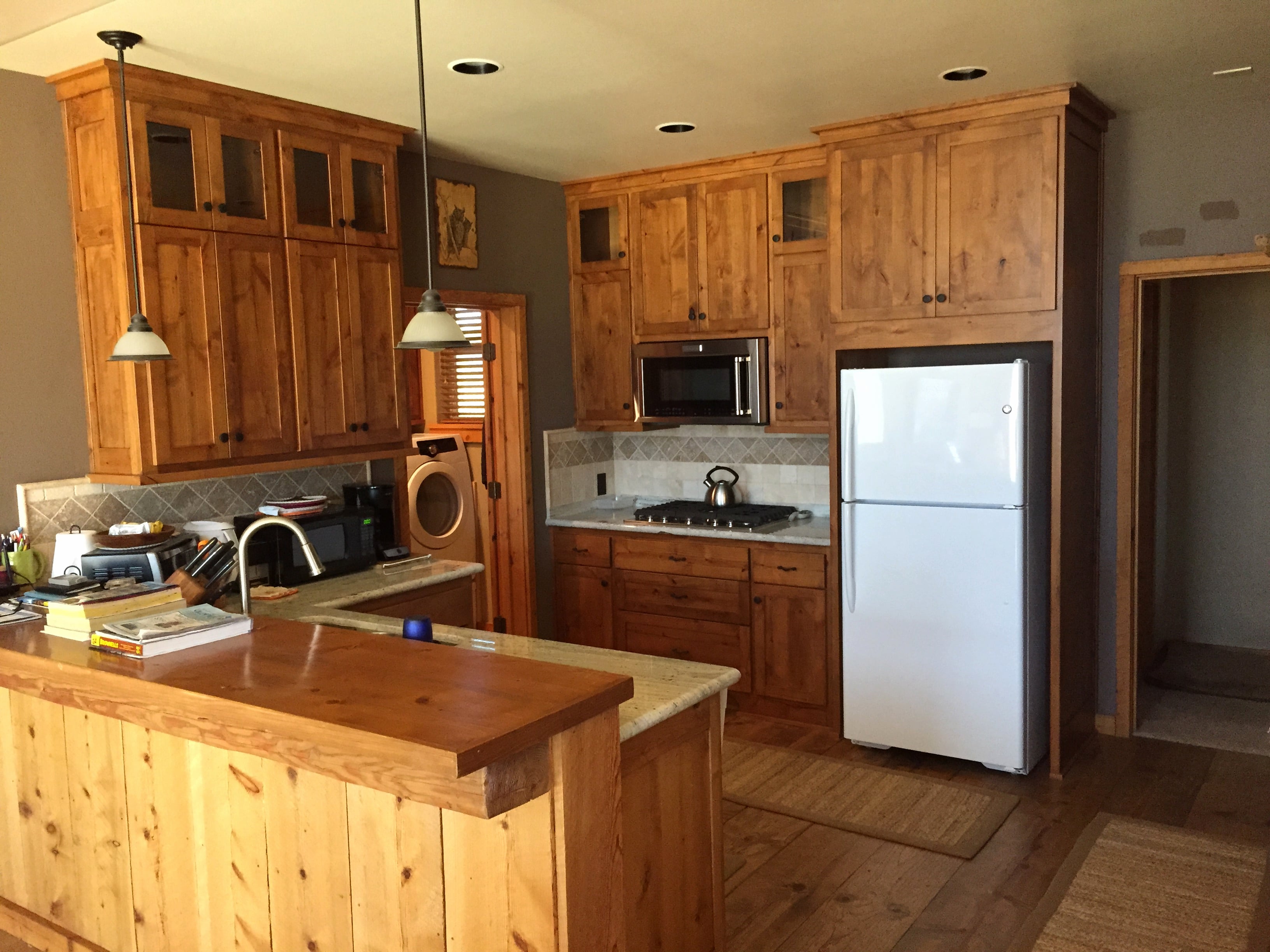 Rustic Kitchen with Island