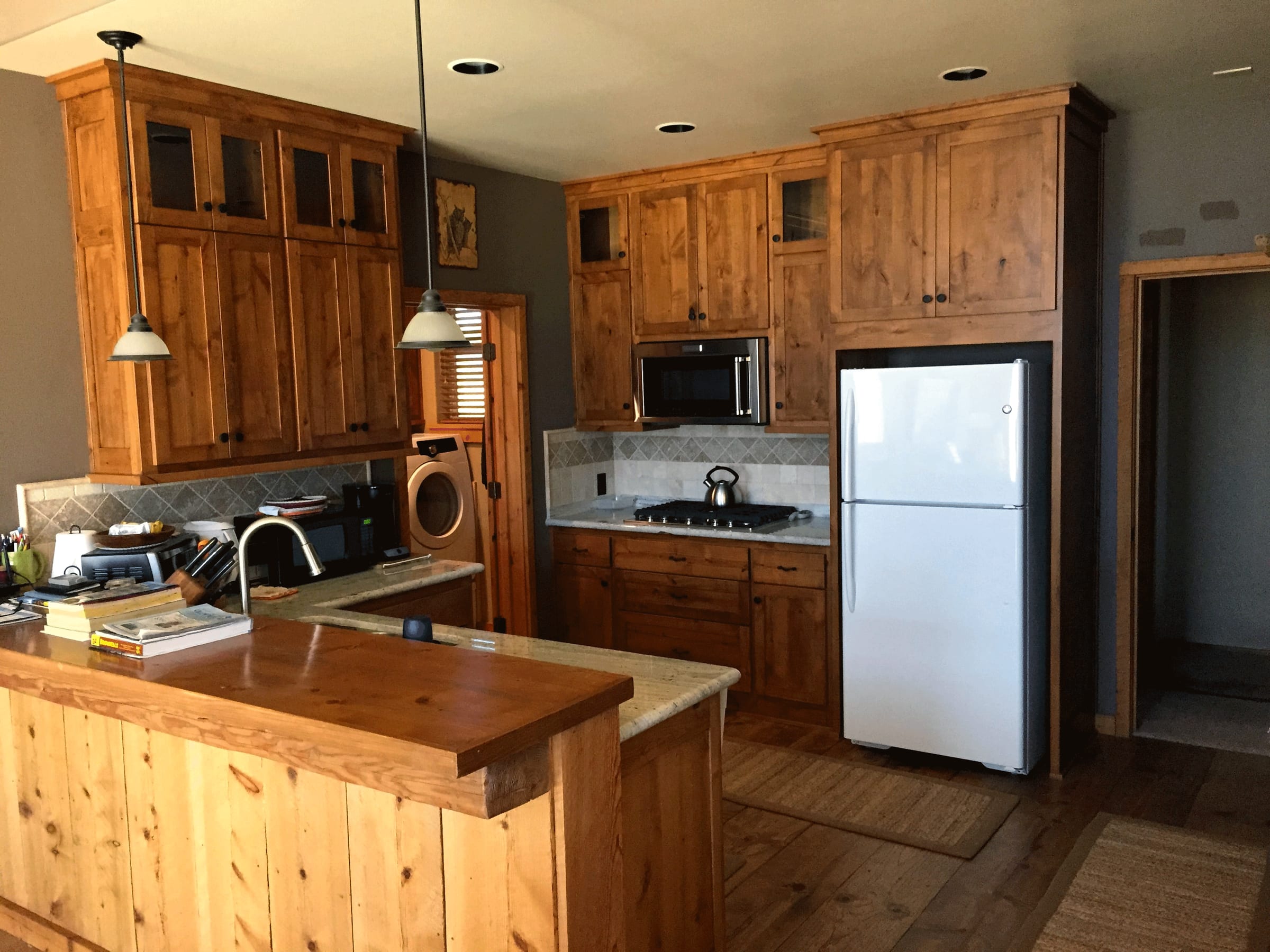 Rustic Alder Kitchen